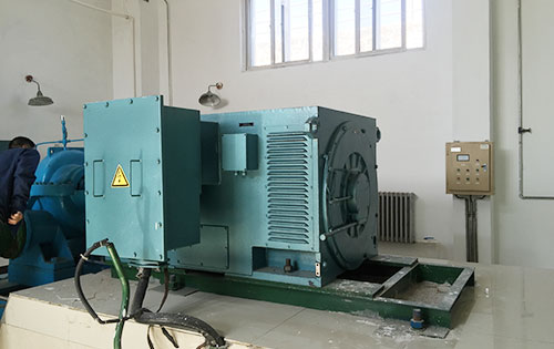 博爱某水电站工程主水泵使用我公司高压电机一年质保